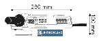 Szlifierka kątowa Bosch GWS 9-125 S 900W tarcza 125mm regulacja obrotów 0601396102 2