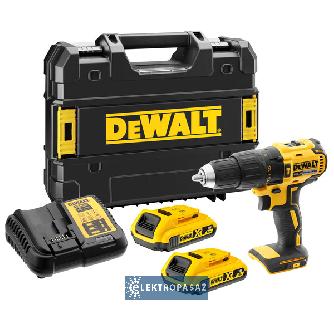 Akumulatorowa wiertarko-wkrętarka DeWalt DCD778D2T-QW 18V 2x2Ah 26Nm Tstak 1