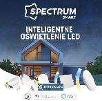 Oprawa podtynkowa LED Smart Algine 22W CCT+DIM Wi-Fi 215x38mm okrągła biała SLI038017CCT Smart Spectrum 4