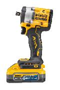 Akumulatorowy klucz udarowy DeWalt DCF921H2T-QW 18V XR 2x5,0Ah PowerStack 1/2 cala z pierścieniem zabezp. 406Nm TSTAK 2