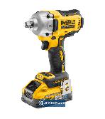 Akumulatorowy klucz udarowy DeWalt DCF891H2T-QW 1/2 cala z pierścieniem zabezp. 830Nm 18V XR 2x5,0Ah PowerStack TStak 3